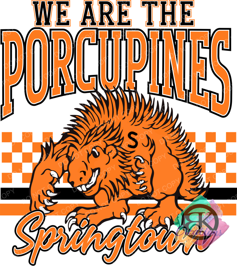 SP1182 - WE ARE PORCUPINES CHECKER