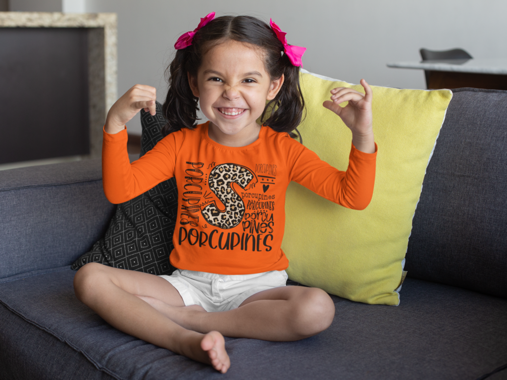 SP1175 - LEOPARD S WITH WORDS SURROUNDING