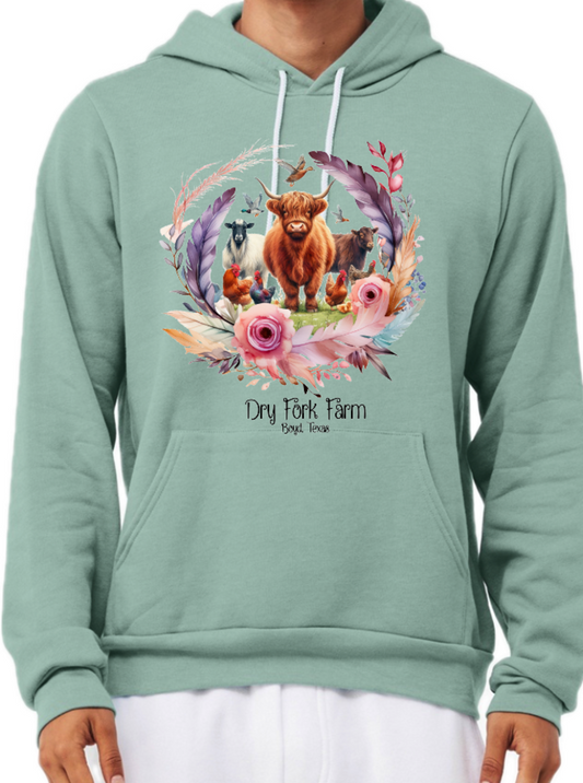 Dry Forks Farm Custom Hoodie