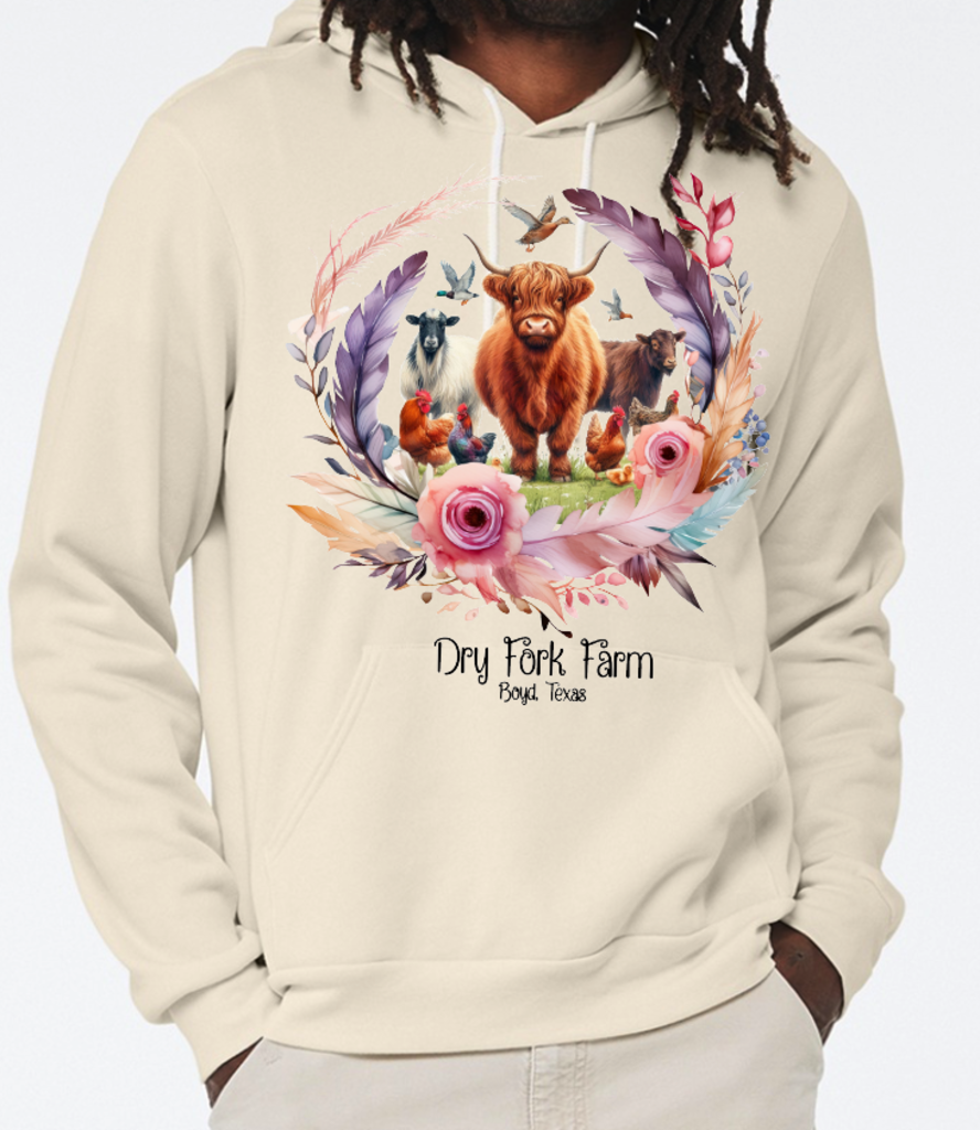 Dry Forks Farm Custom Hoodie