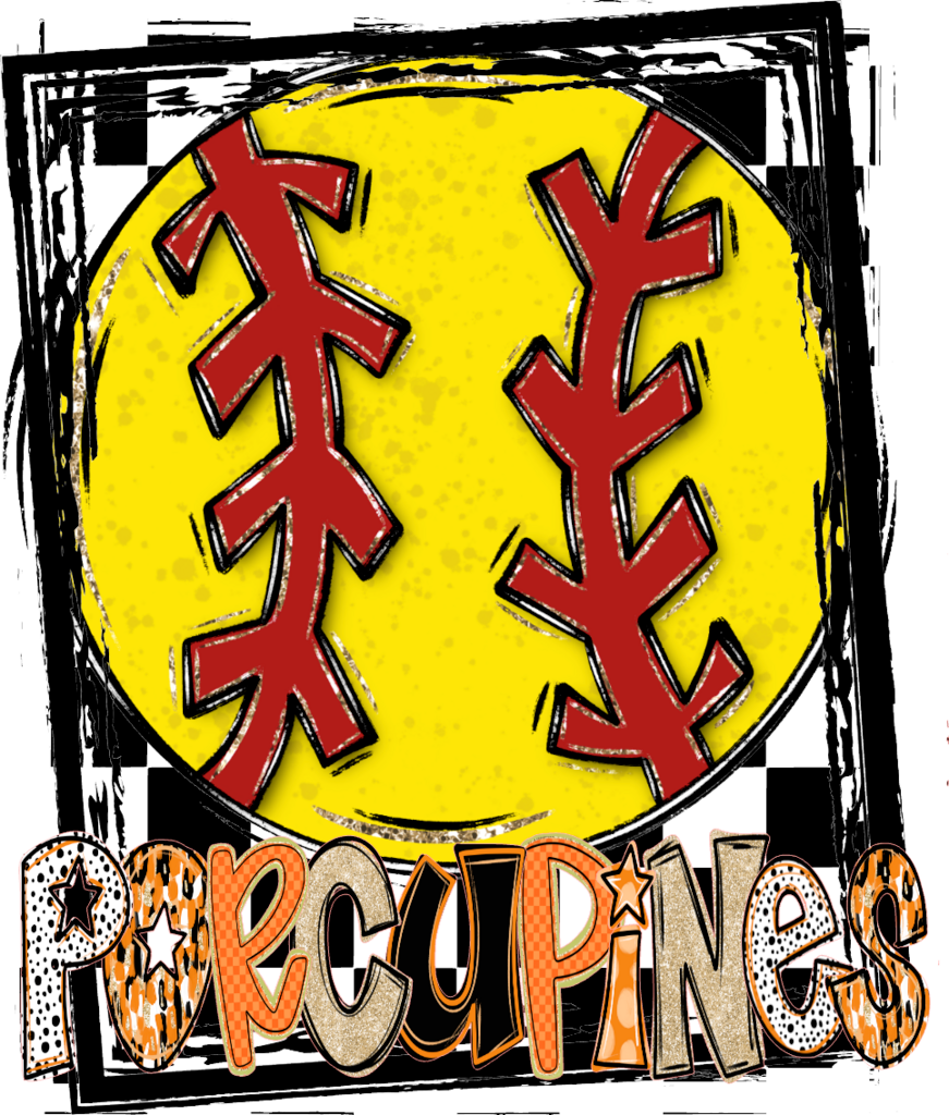 SP1238 - Checker Softball TransferTRANSFER ONLY