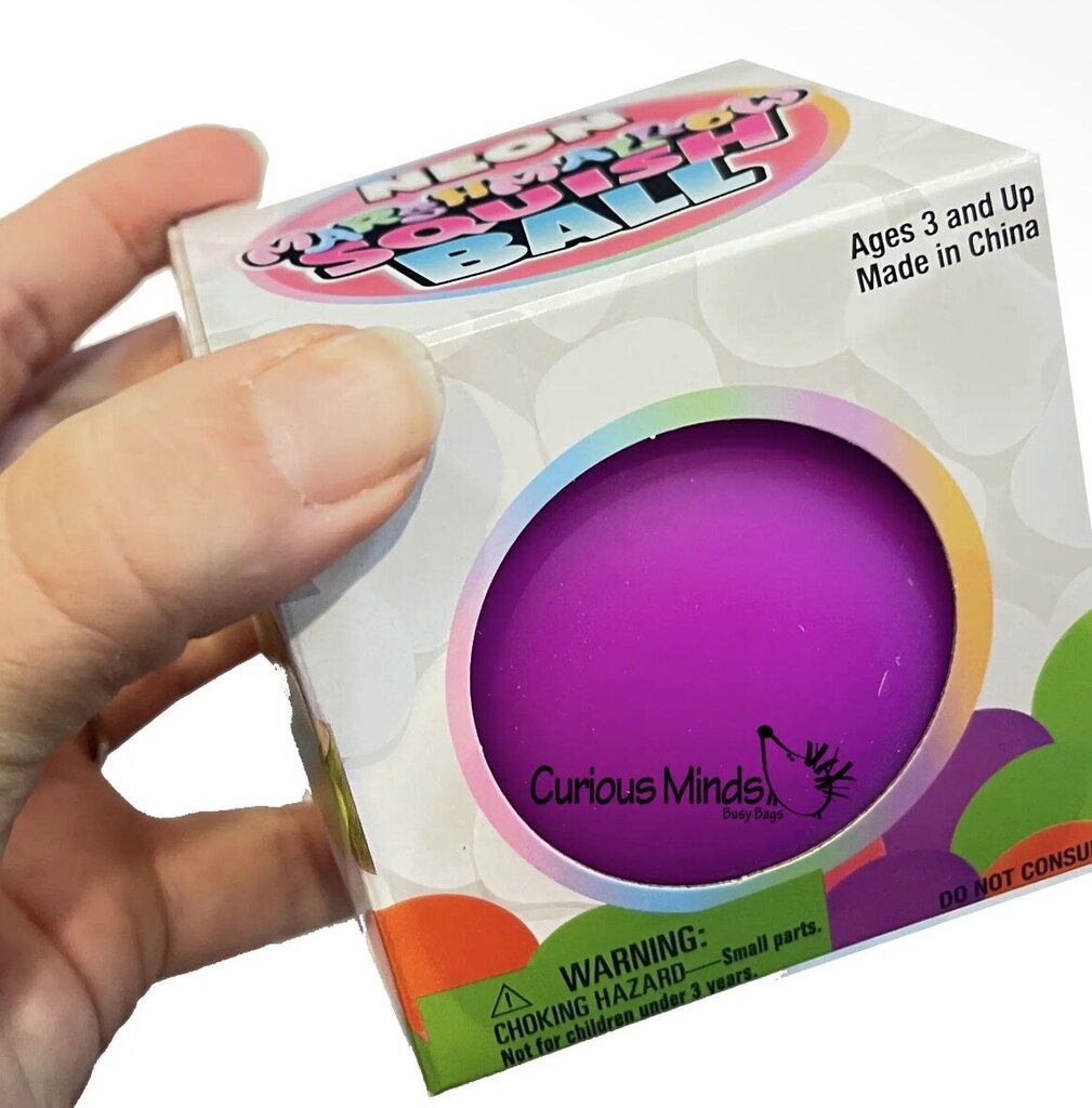 3.5” Doughy Neon Ball