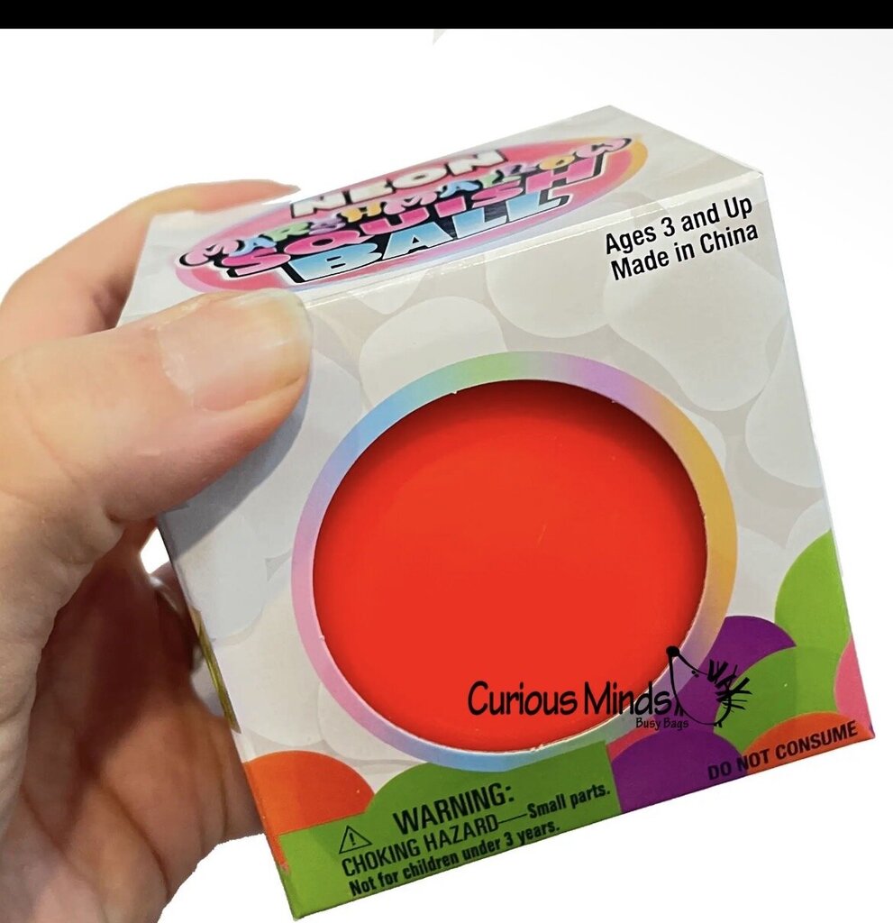 3.5” Doughy Neon Ball