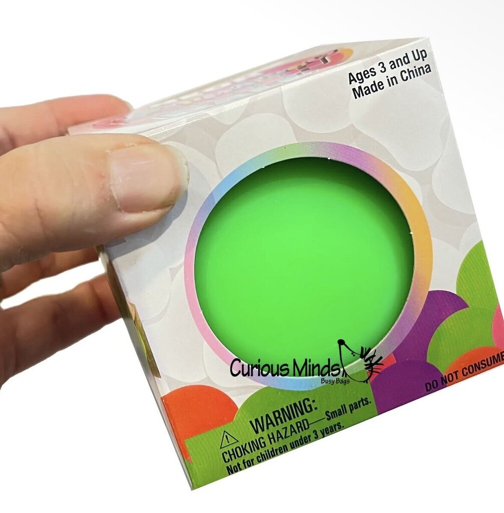 3.5” Doughy Neon Ball