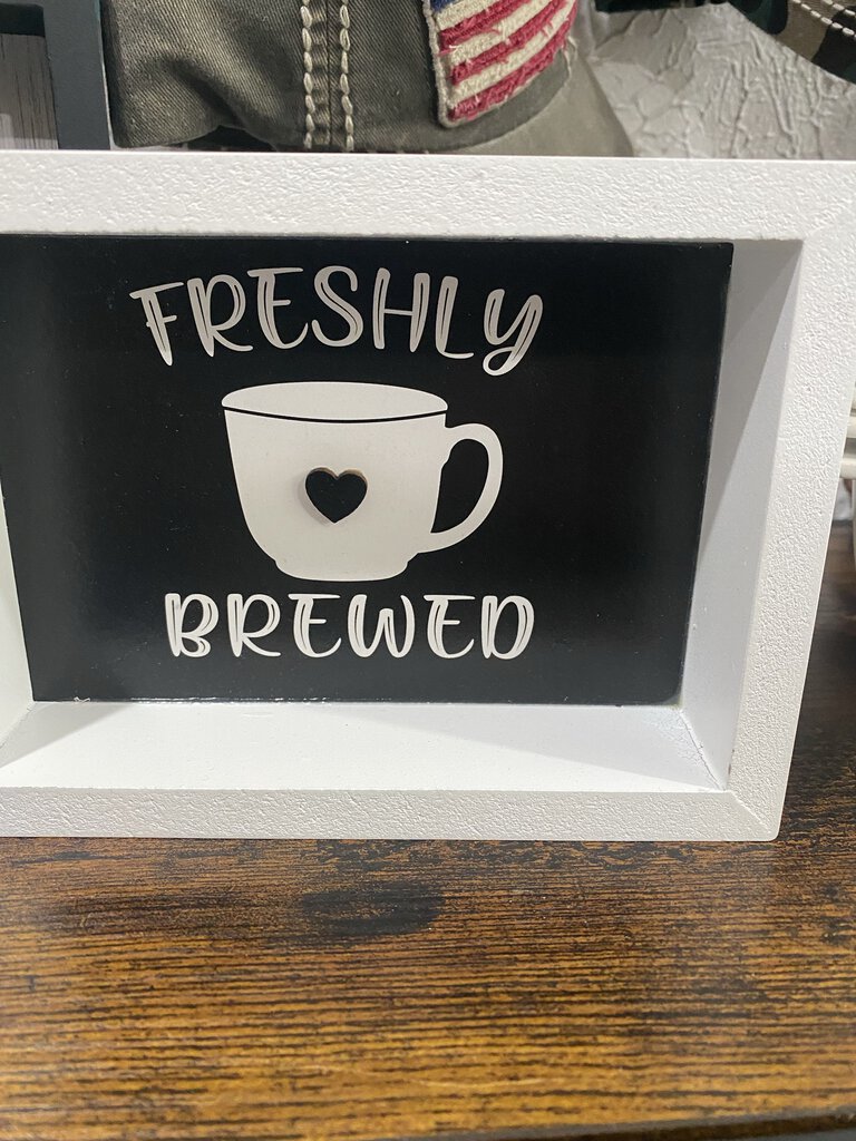 Wood Wine/Coffee Signs