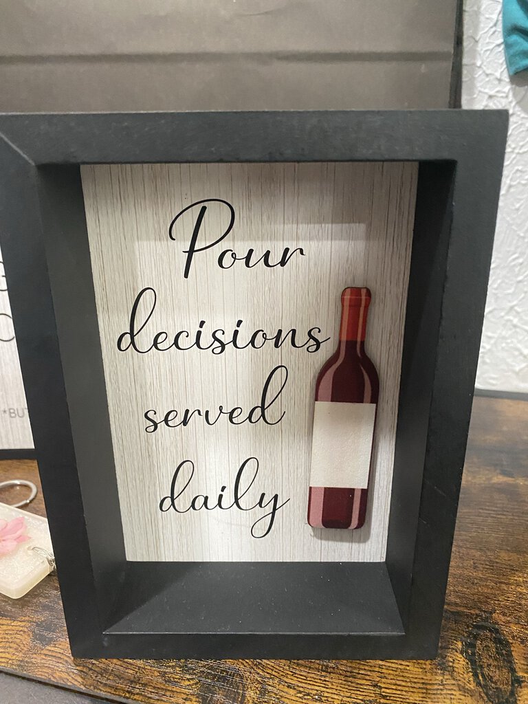 Wood Wine/Coffee Signs