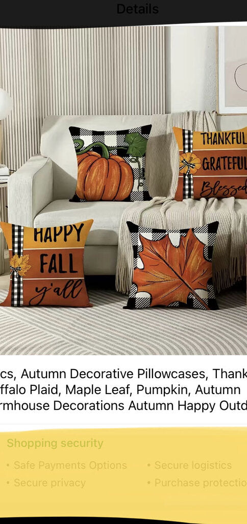 Fall Pillow