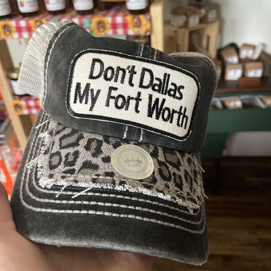 MRK - Vintage "Don't Dallas My Fort Worth" Hats