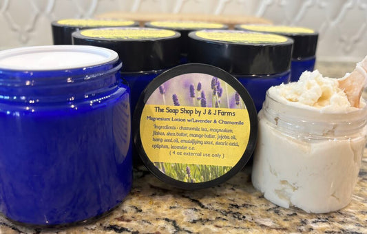 8. Magnesium Lotion w/Lavender & Chamomile