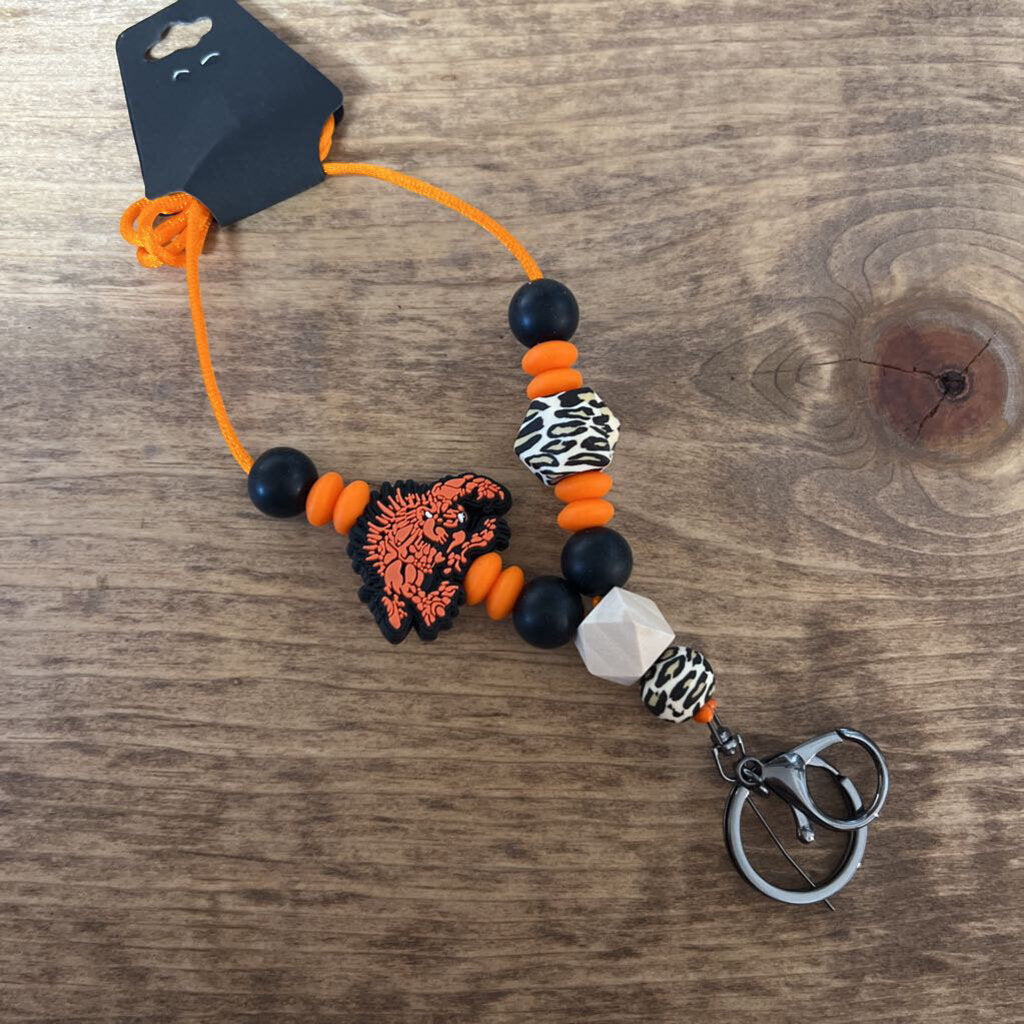 Springtown Lanyard, Mascot Focal , Leopard Hex