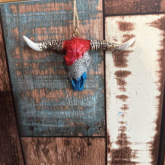 mrk - red white and blue skull