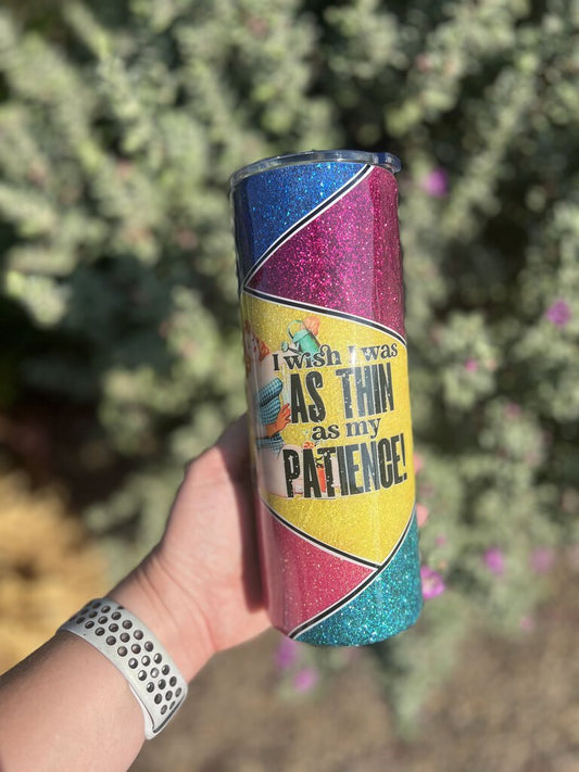 POP ART PATIENCE TUMBLER