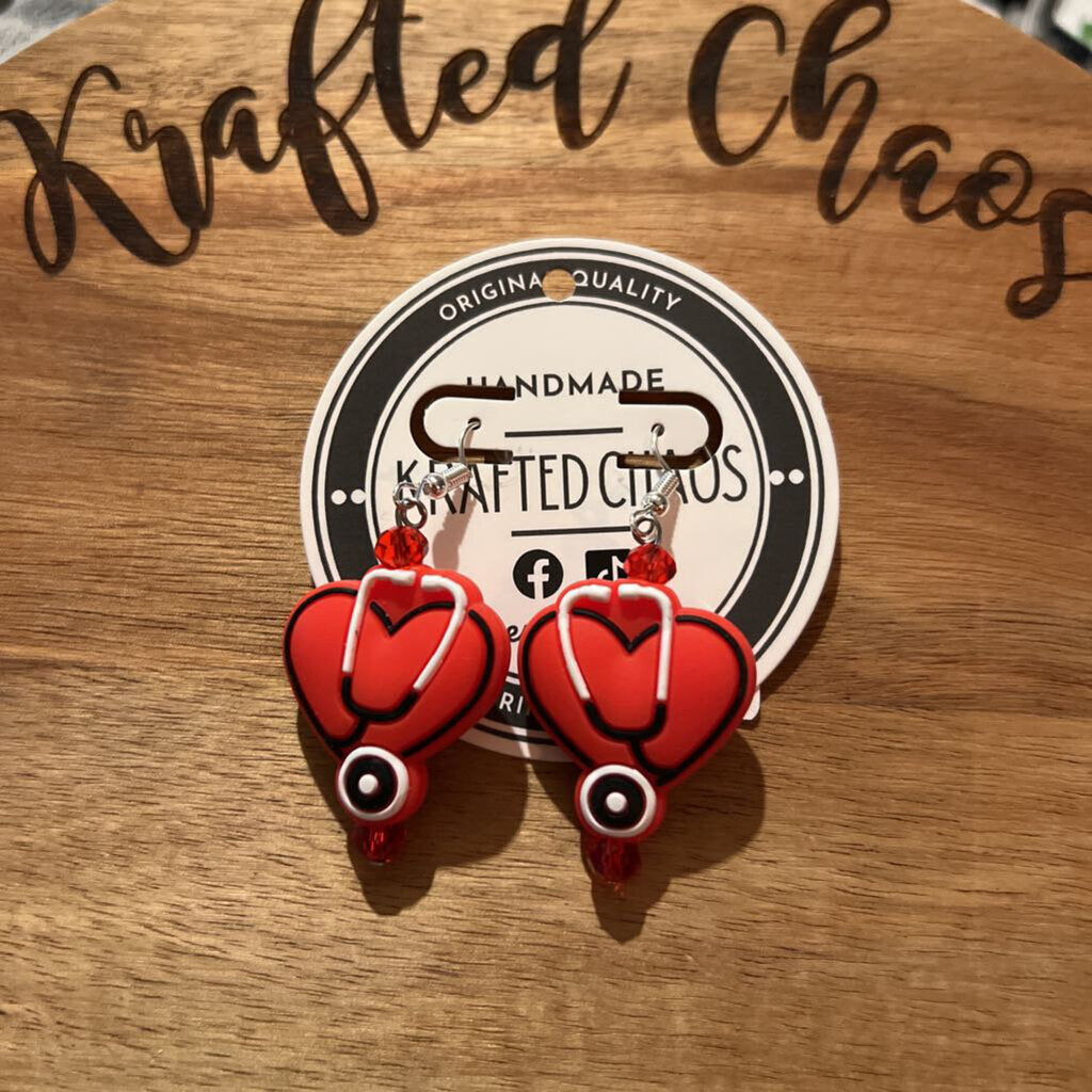 Earrings stethoscope