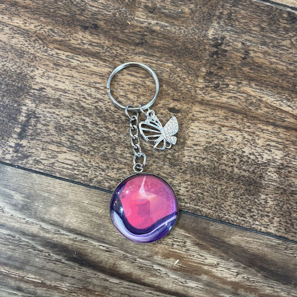 Round Keychain