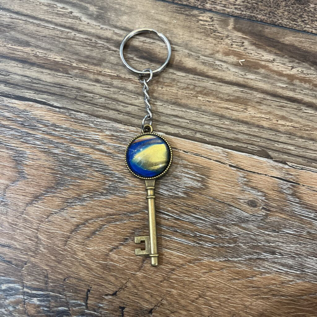 Antique Key Keychain