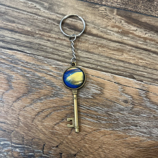 Antique Key Keychain