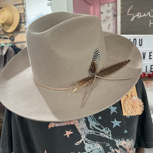 Corbett Feather Rancher Cowboy Hat