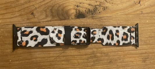 Leopard Print Apple Watch Strap