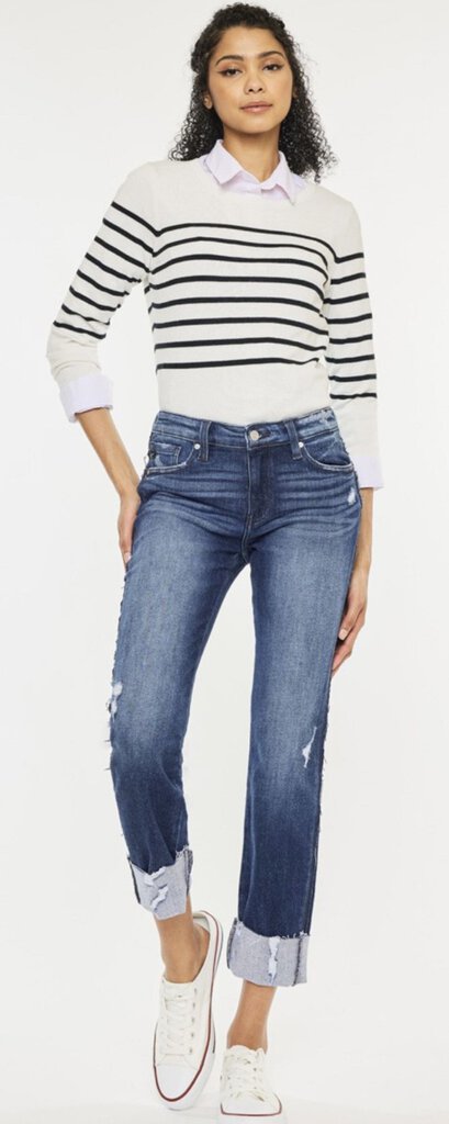 KanCan Mid Rise Skinny w/Cuff