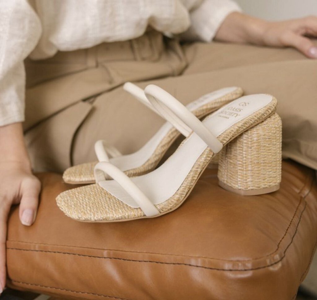 The Margaret - Rattan Heels