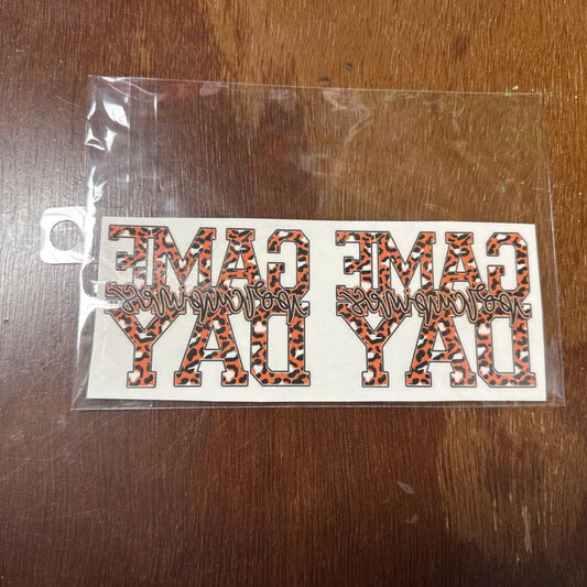 Temp Tattoo - Game Day