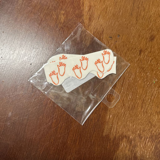 Temp. Tattoo - Porcupine Paw Print