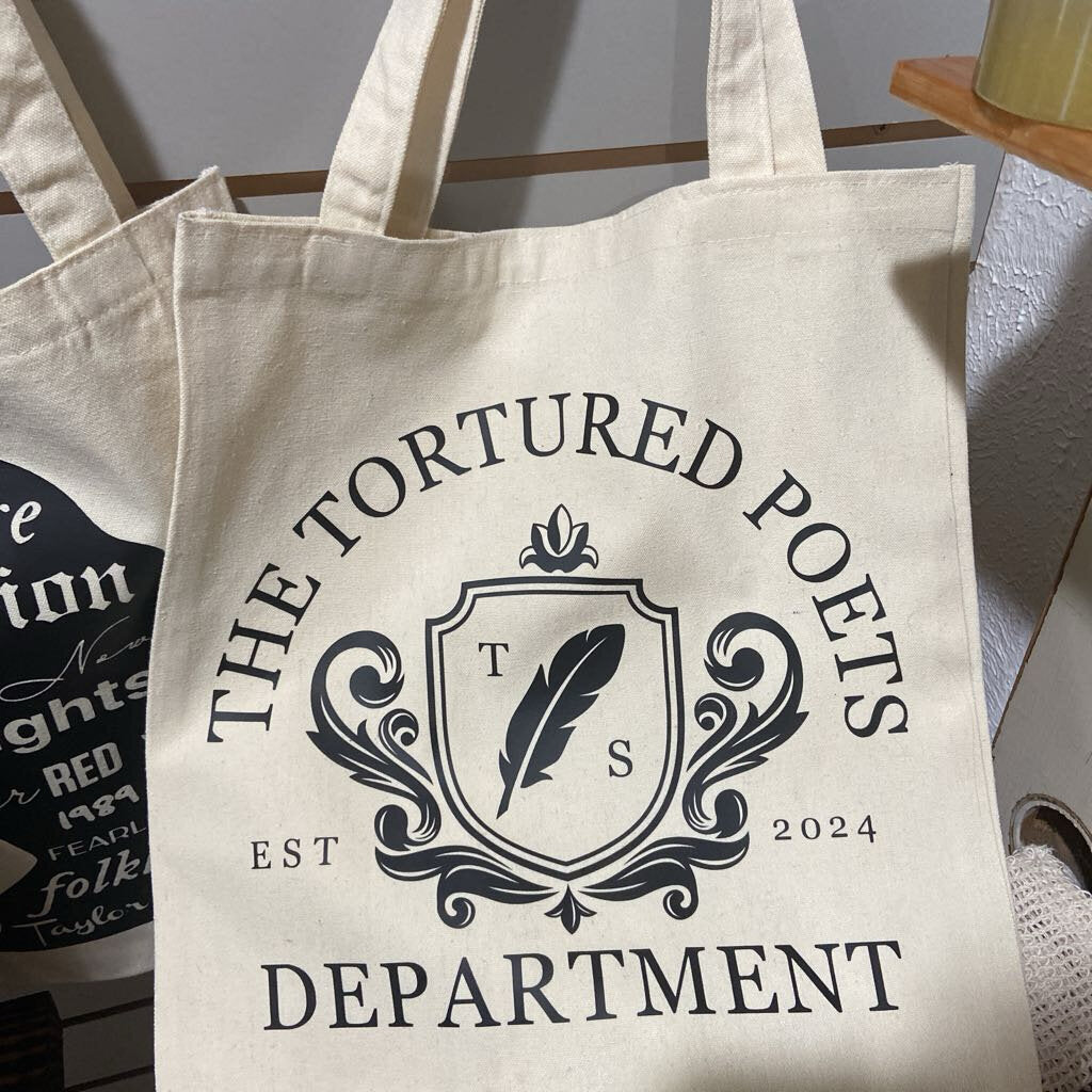 Tortured Poets Department Tote Bag