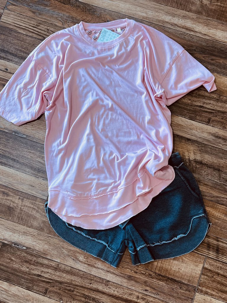 Royce - short sleeve vintage poncho top