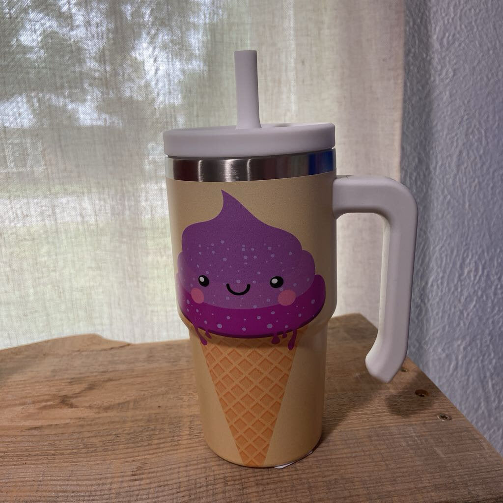 NO-SPILL 20 OZ KID CUP-ICE CREAM CONE