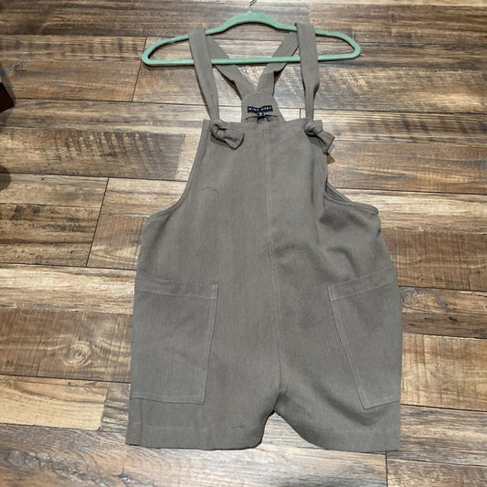 Cotton Linen Short Overall