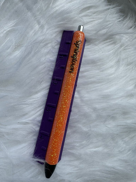 GEL PEN WITH REFILL - ORANGE - SPRINGTOWN