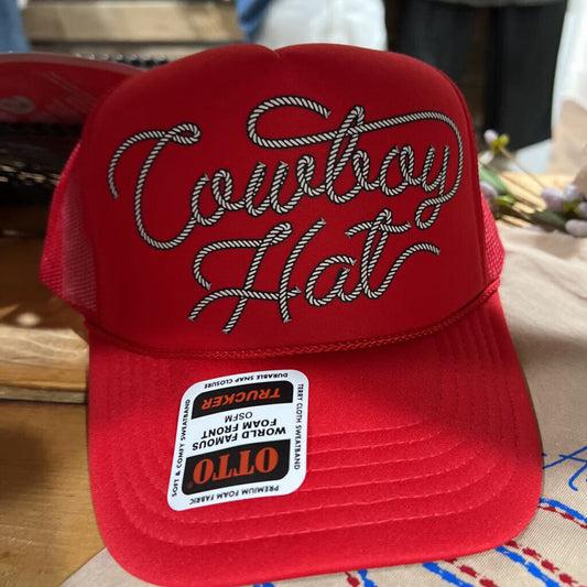 "Cowboy Hat" Trucker Hat