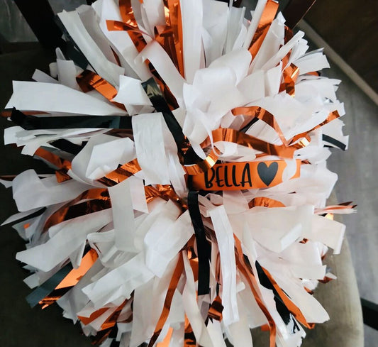 Custom PomPom Name Tags