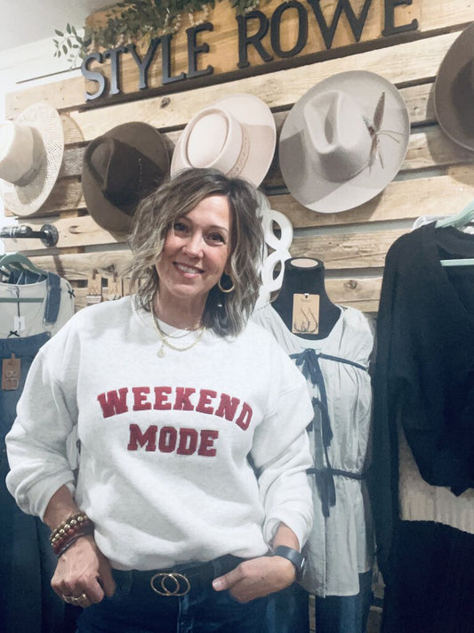 Weekend Mode Sweatshirt