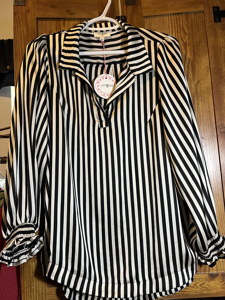 UMGEE BLK/WHT STRIPE