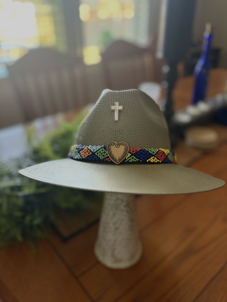 Hat, Summer W/Hatband Sage