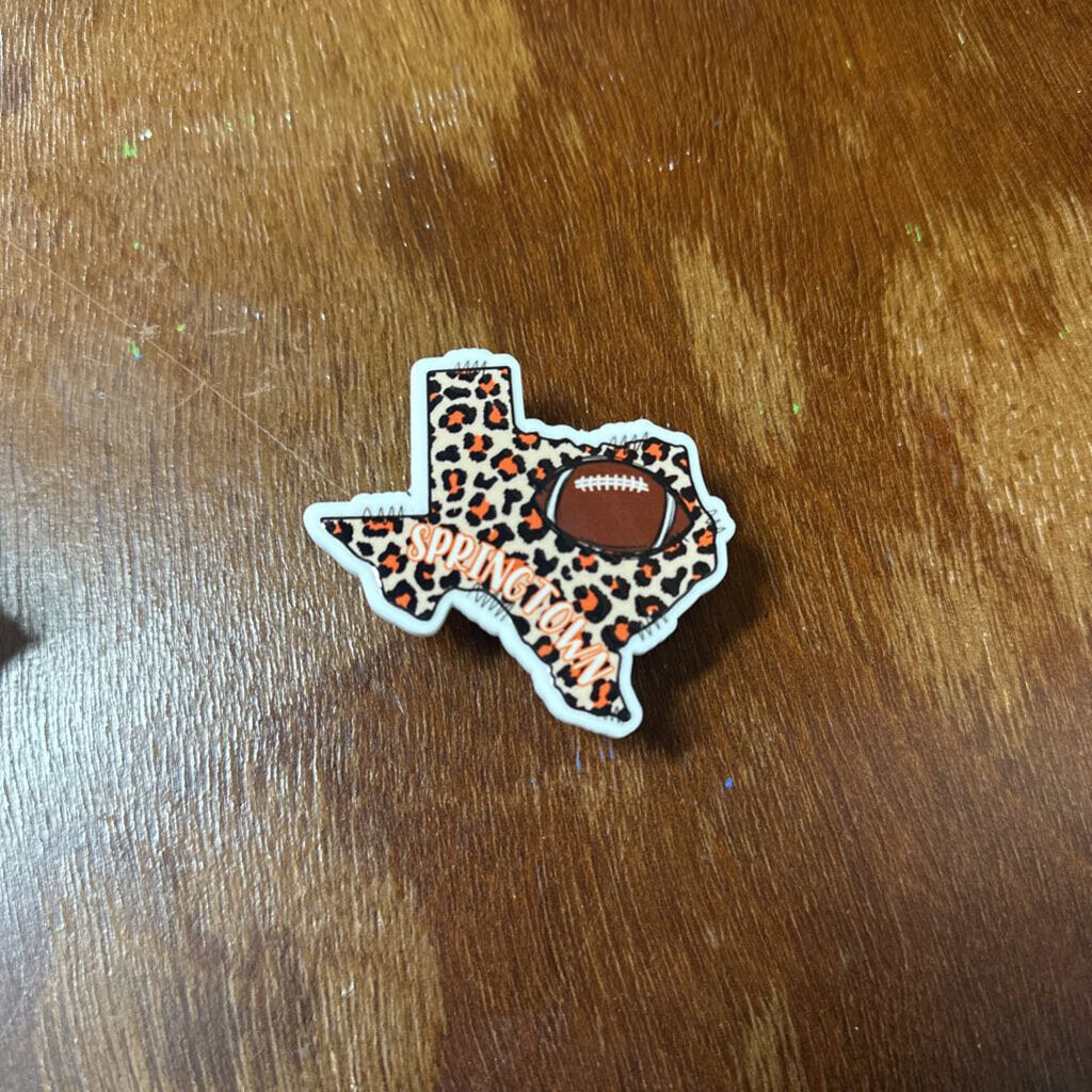 Bogg Charm - TX Leopard Football Stown