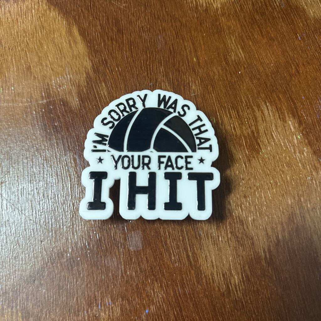 Bogg Charm - Hit your face Volleyball
