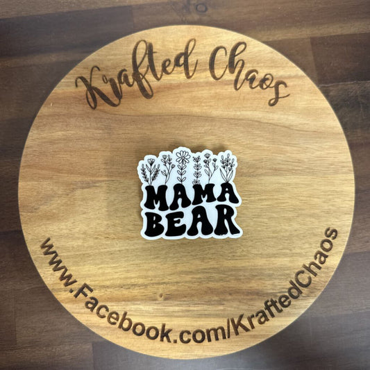 Bogg Charm - Mama Bear w/ Flowers