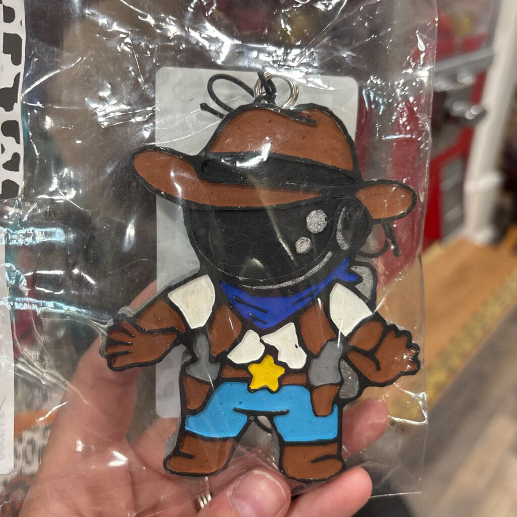 Cowboy Astronaut Freshie in Gummie Bear Slushie Scent