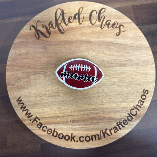 Bogg Bag Charm - Football Mama