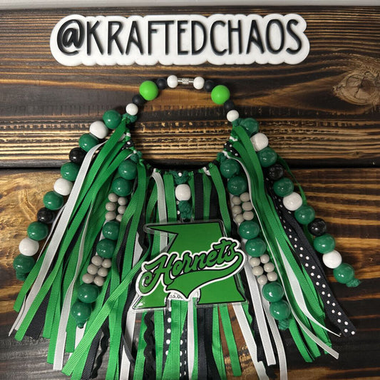 Azle Ribbon Bag Tag - Style 1