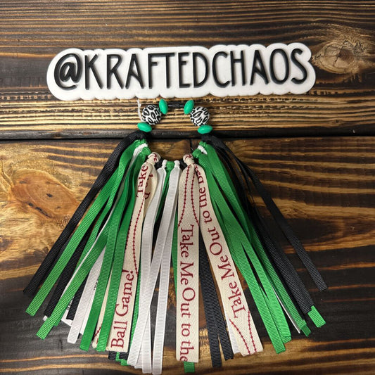 Azle Ribbon Bag Tag - Small - Style 1