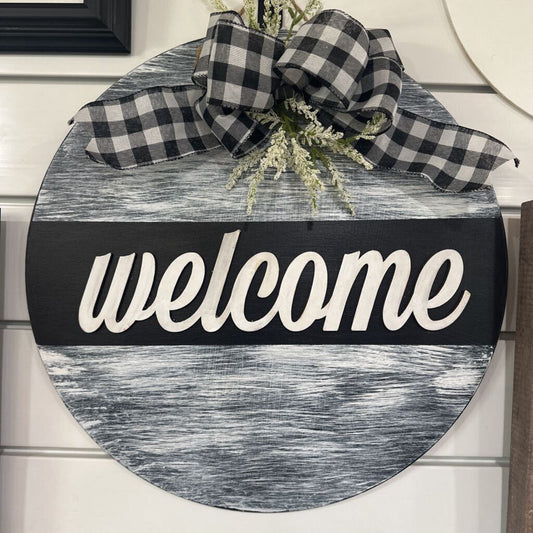 Welcome Door Hanger