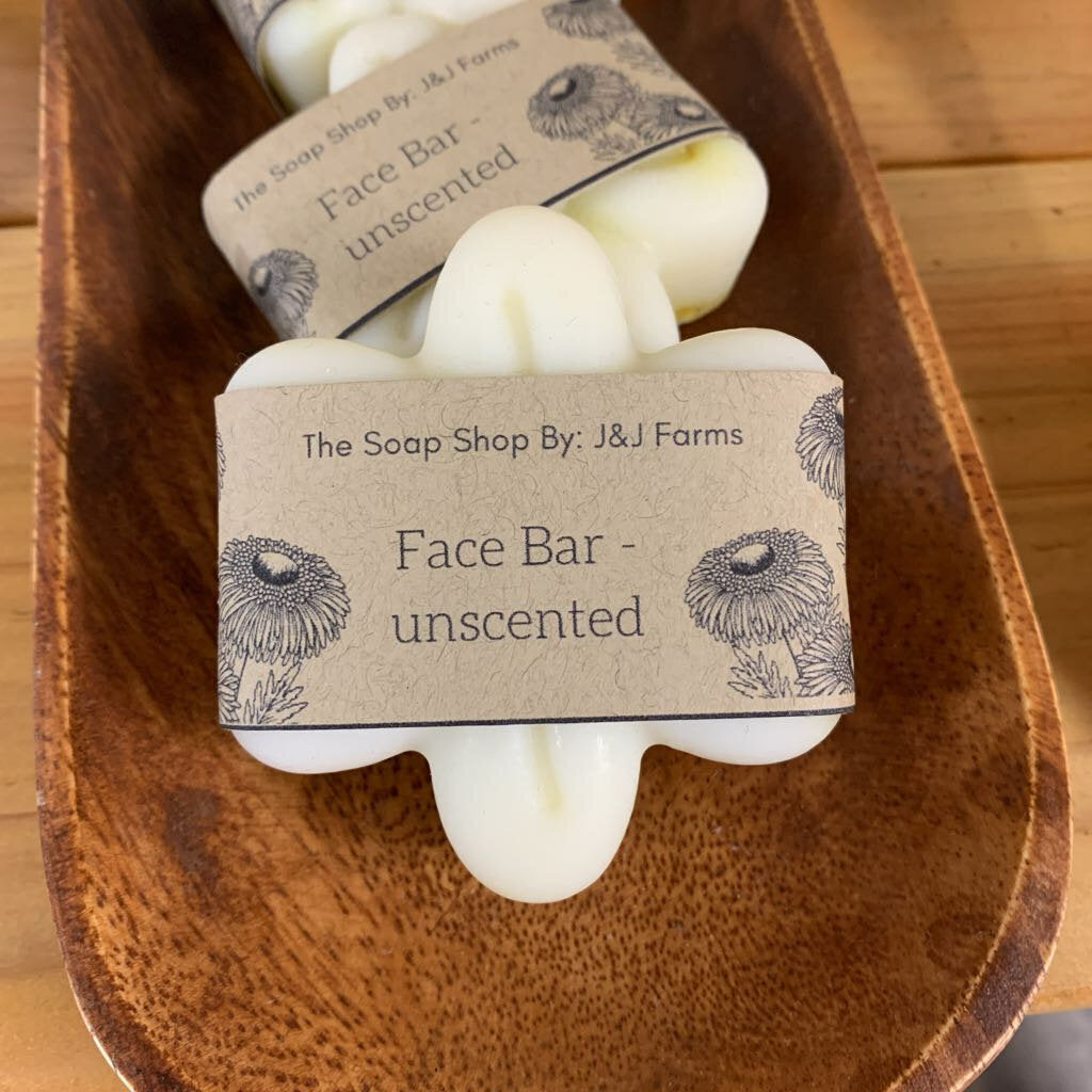 1. Goat Milk - Unscented Calendula Face Bar