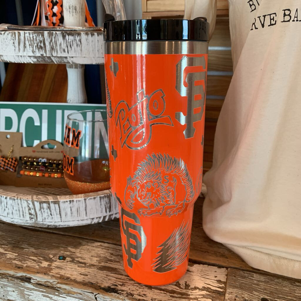 40 OZ Engraved Springtown Tumbler