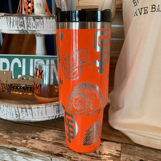 40 OZ Engraved Springtown Tumbler