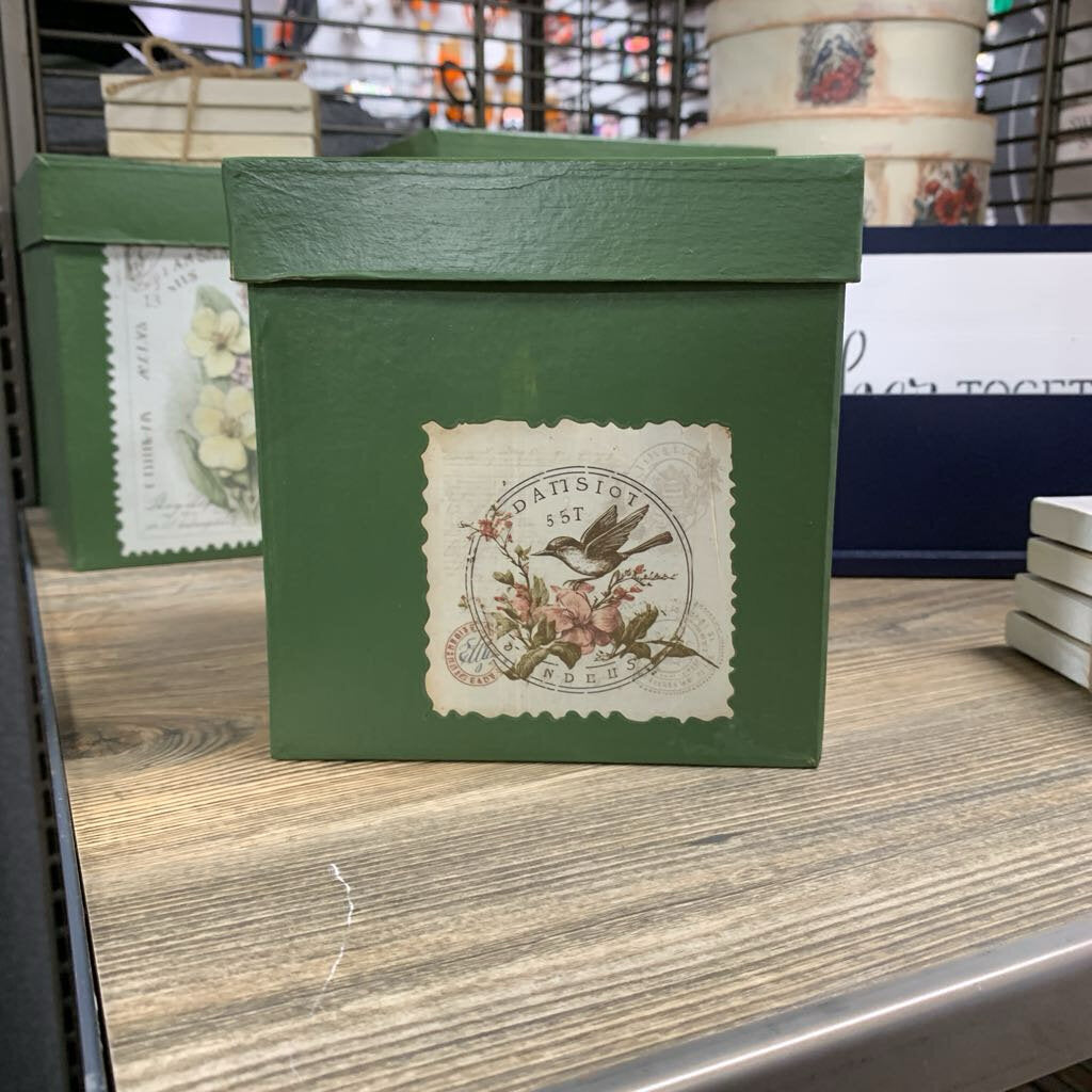 Paper Mache Box Square 6