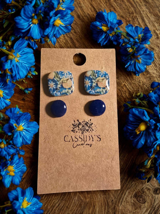 Lemon Square Stud Pack