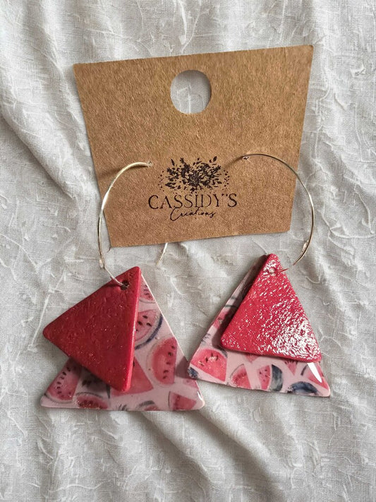 Watermelon Hoops Lrg